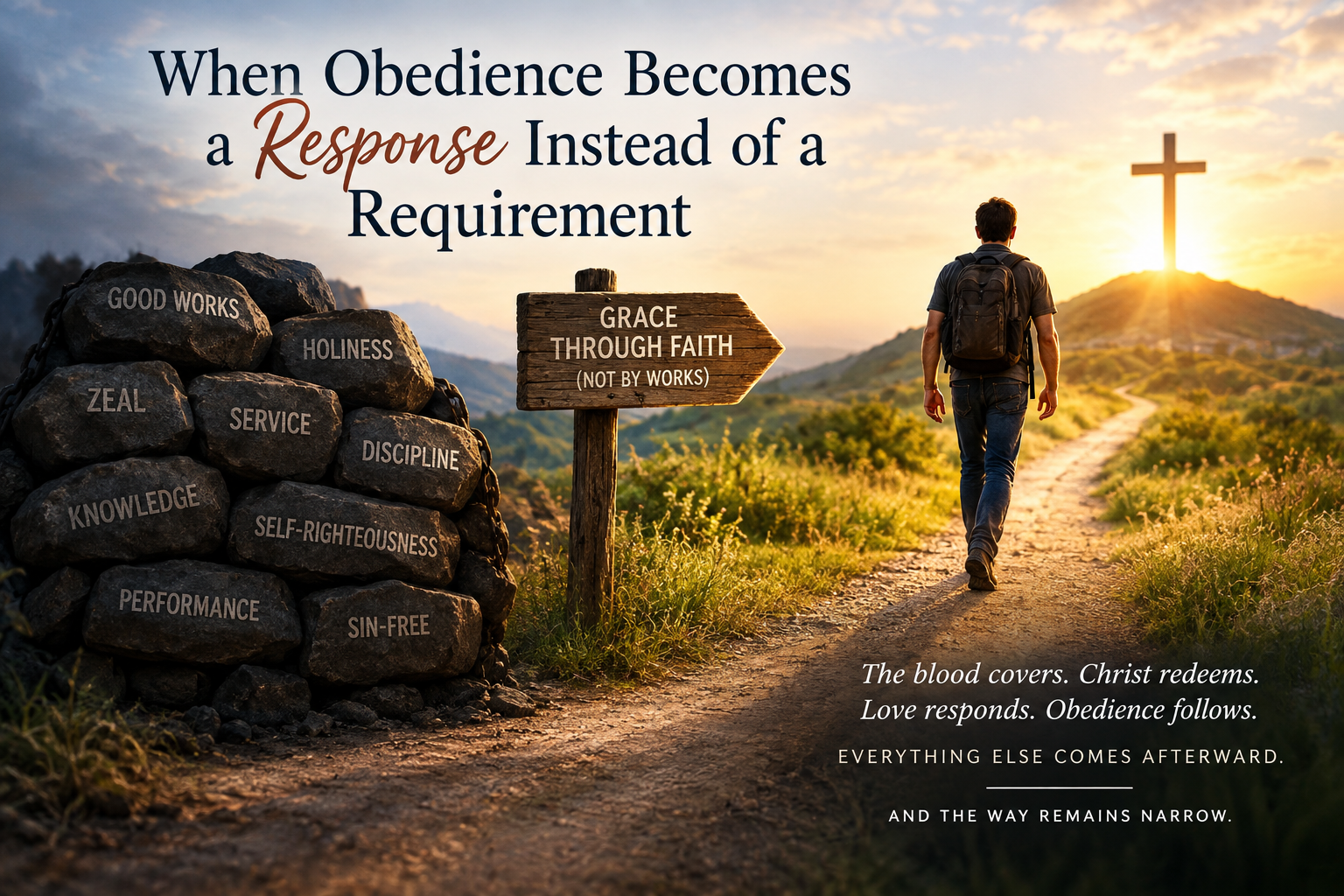 When Obedience Becomes a Response Instead of a Requirement